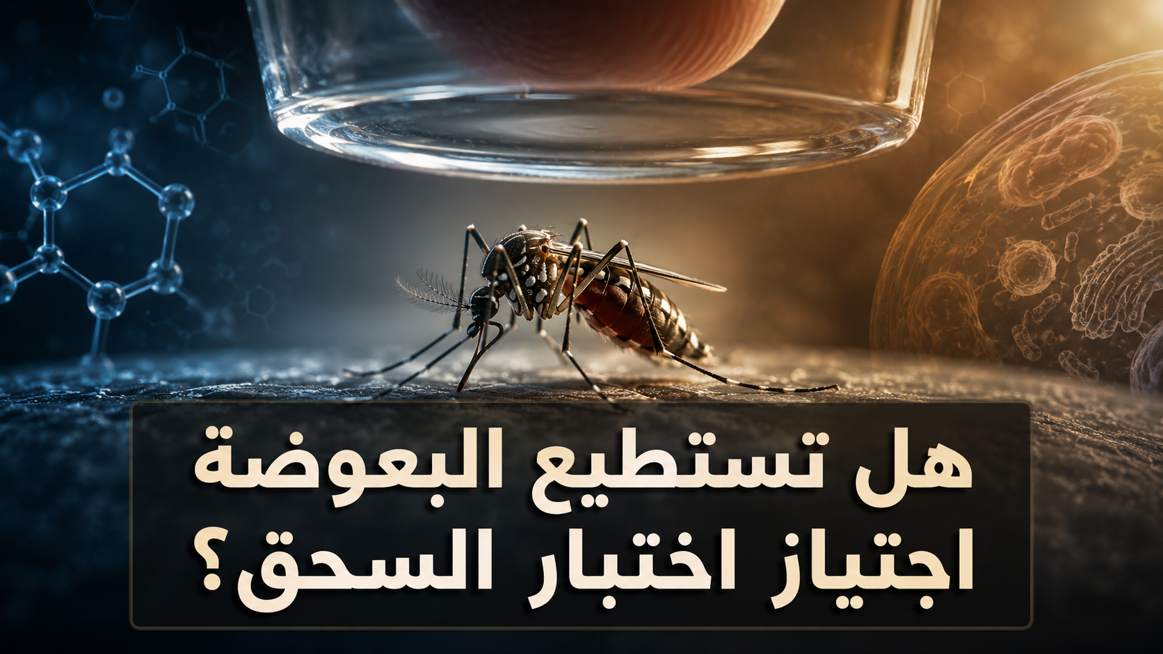 هل تستطيع البعوضة اجتياز اختبار السحق؟
