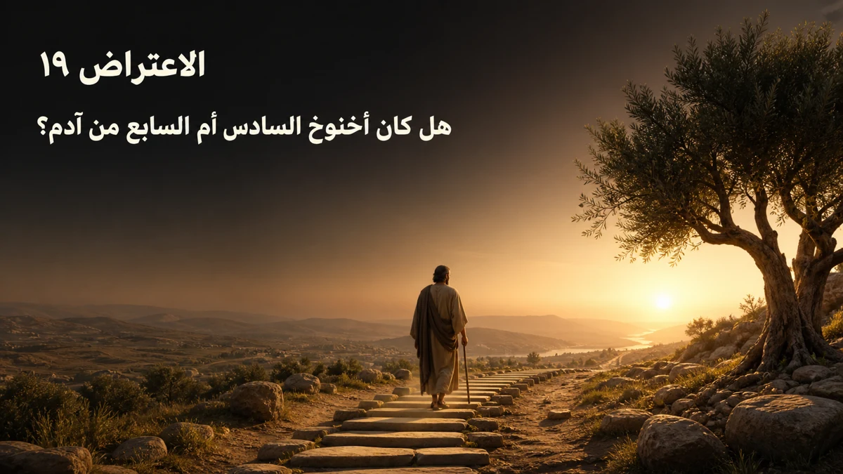 الاعتراض ١٩: هل كان أخنوخ السادس أم السابع من آدم؟