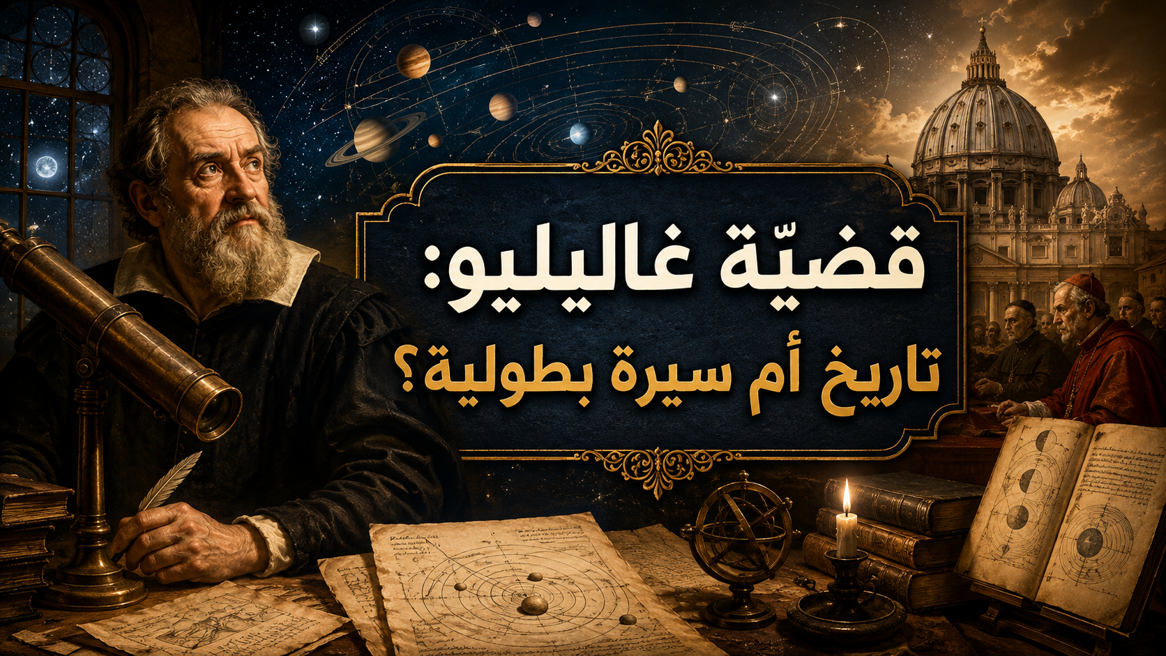 قضيّة غاليليو: تاريخ أم سيرة بطولية؟